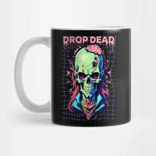 Drop Dead Zombie Brain Streetwear Style 2 Mug